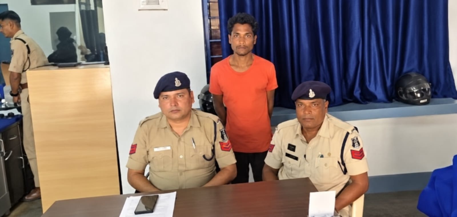 अमझर प्लांट में सिलिकॉन मैंगनीज की चोरी नाकाम, 50 किलो माल के साथ आरोपी गिरफ्तार